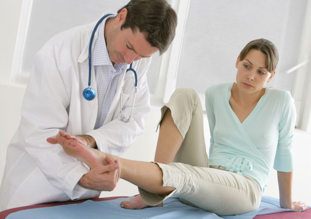 visita medica per dolore all'articolazione dell'anca